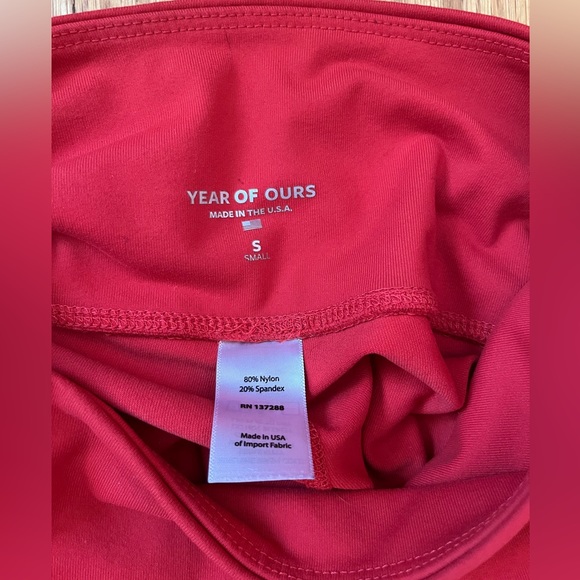 Bright Red Leggings - Picture 4 of 6